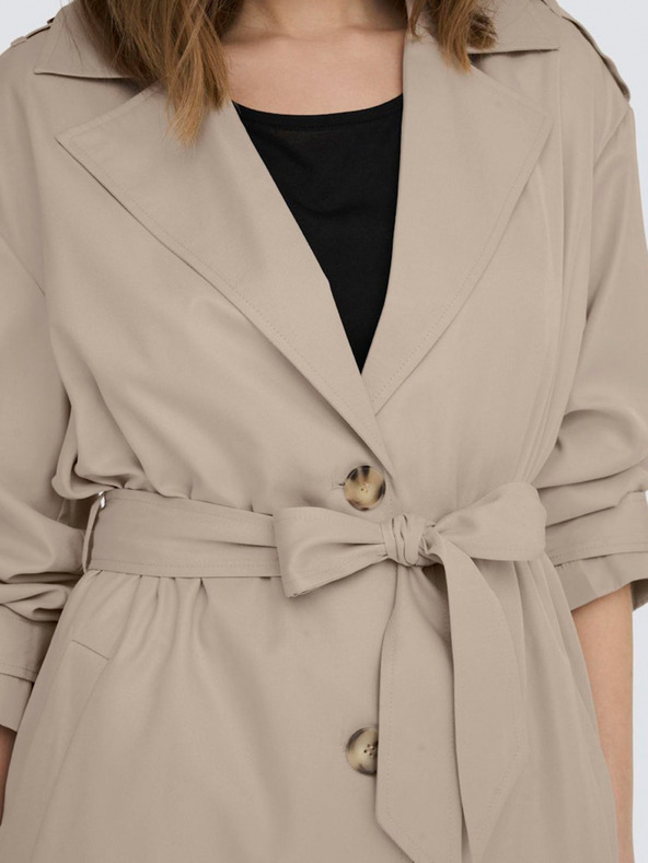 ONLY SOLO trench da donna beige