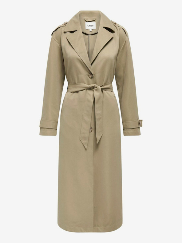 ONLY SOLO trench da donna beige