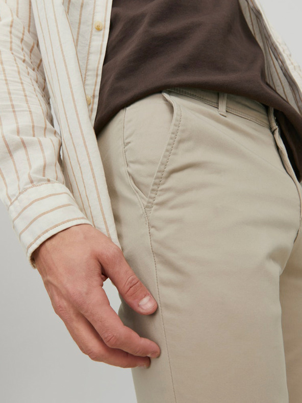 Jack & Jones Pantaloni chino beige da uomo Jack & Jones