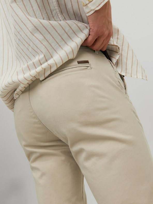 Jack & Jones Pantaloni chino beige da uomo Jack & Jones