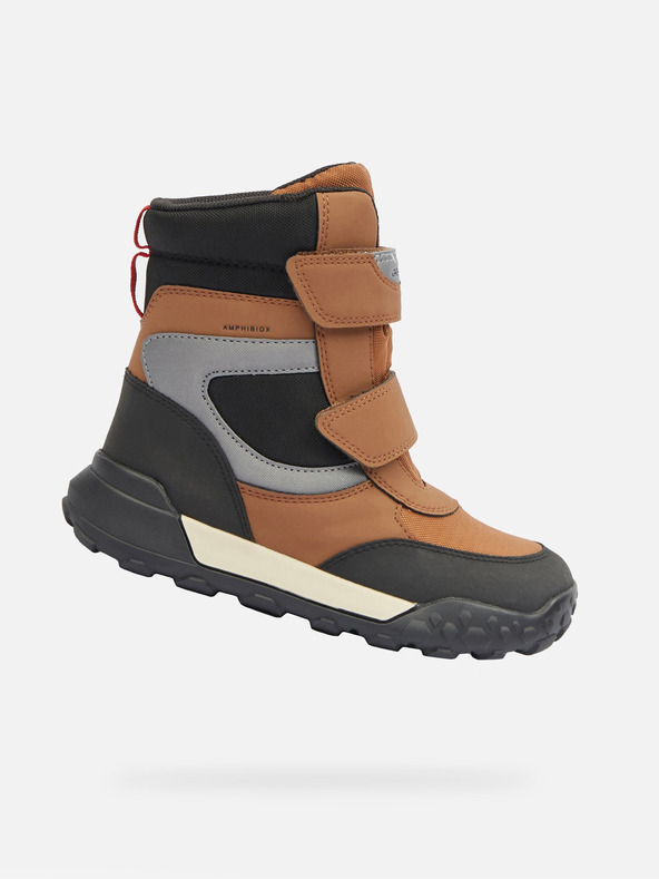 Geox Scarpe invernali bambino marrone Geox Trekkyup B ABX