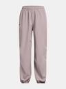 Under Armour Pantaloni sportivi da ragazza Under Armour Unstoppable Wvn Wide Leg-GRY