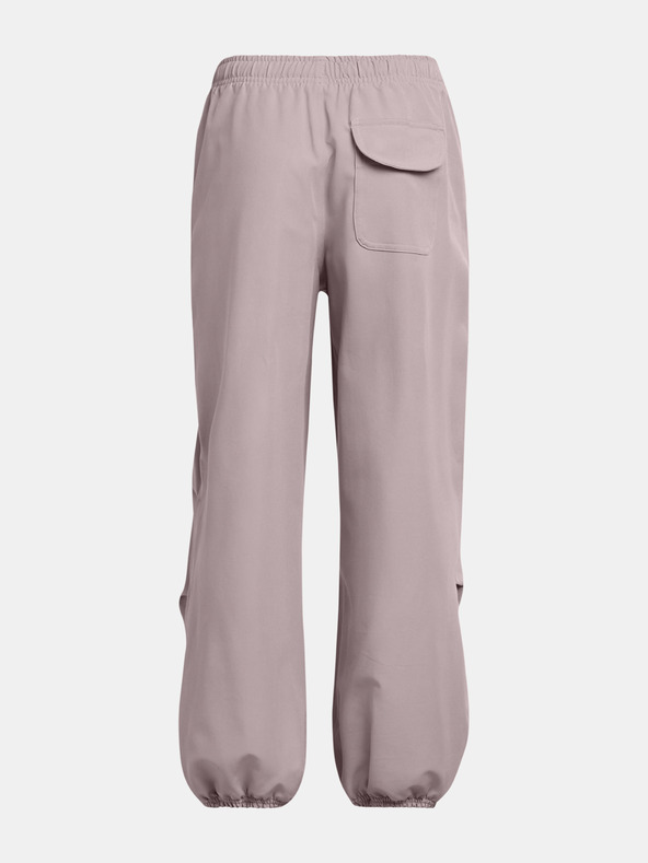 Under Armour Pantaloni sportivi da ragazza Under Armour Unstoppable Wvn Wide Leg-GRY