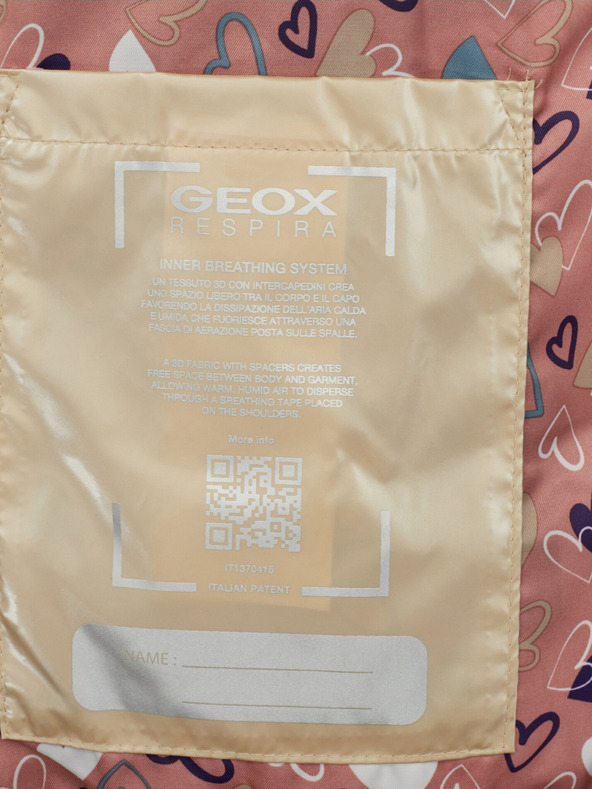 Geox Giacca Geox Backsie bambina beige