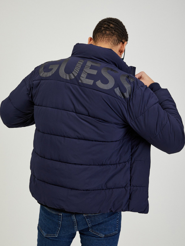Guess Giacca invernale trapuntata Guess blu scuro da uomo