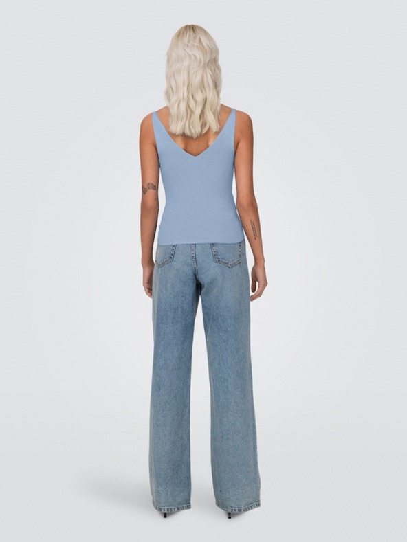 Jacqueline de Yong Top donna azzurro JDY