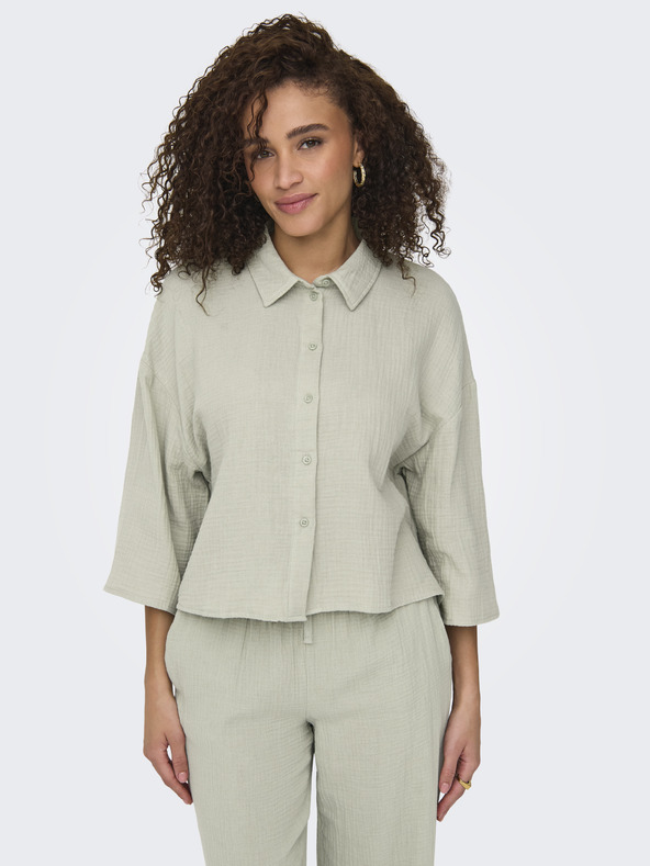 Jacqueline de Yong Camicia da donna verde JDY