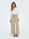 ONLY Pantaloni beige da donna ONLY Marsa
