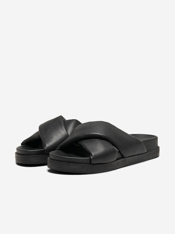 ONLY Pantofole nere da donna ONLY Minnie-12