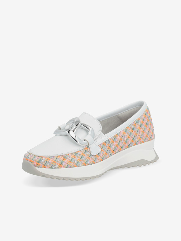 Rieker Mocassini da donna bianchi Rieker