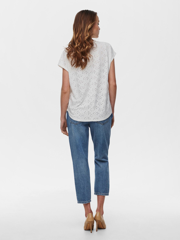 ONLY Camicetta fantasia crema ONLY Milla