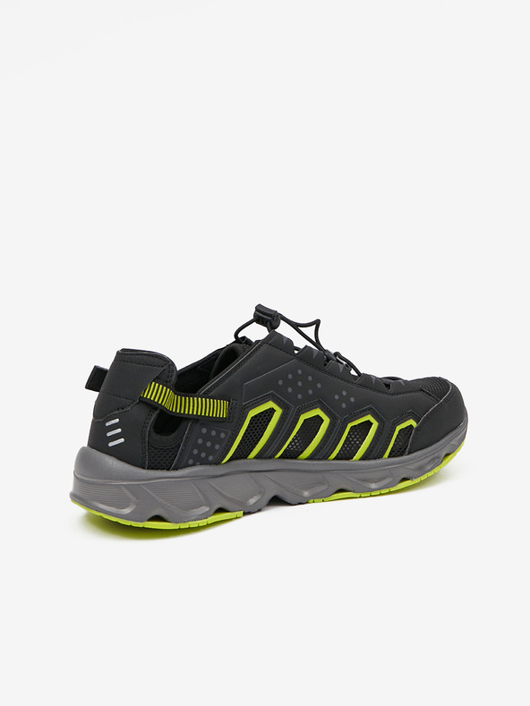 ALPINE PRO Scarpe estive da uomo nere ALPINE PRO VANCE