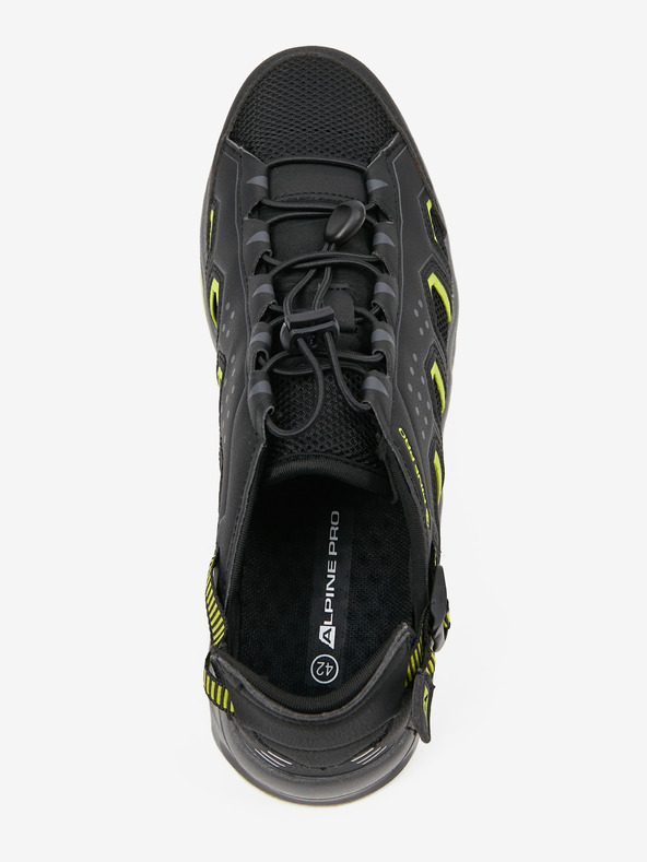 ALPINE PRO Scarpe estive da uomo nere ALPINE PRO VANCE