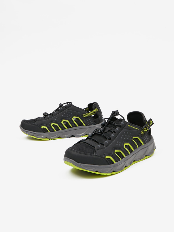 ALPINE PRO Scarpe estive da uomo nere ALPINE PRO VANCE