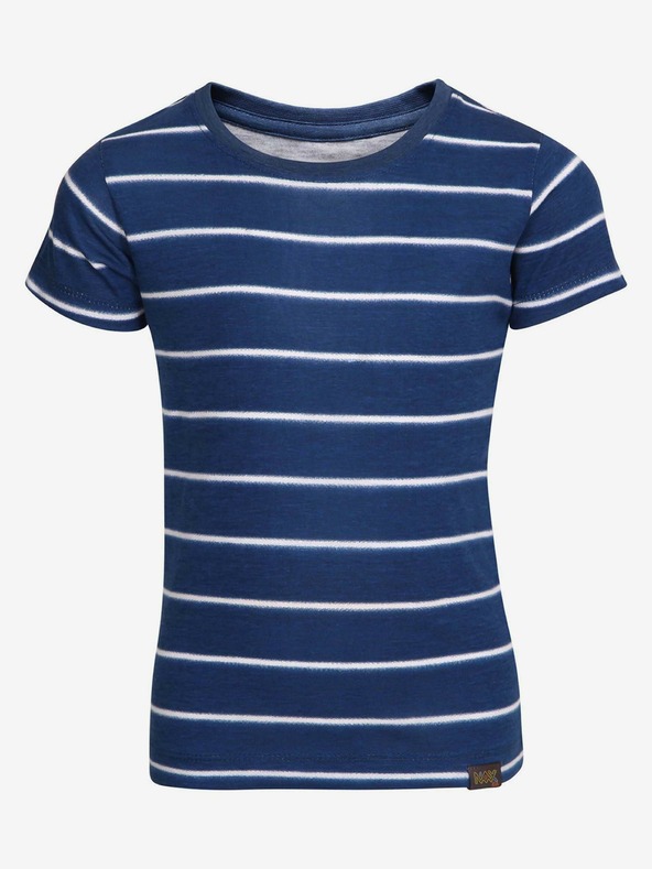 NAX Maglietta a righe blu da bambino NAX TIARO