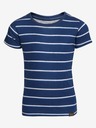 NAX Maglietta a righe blu da bambino NAX TIARO