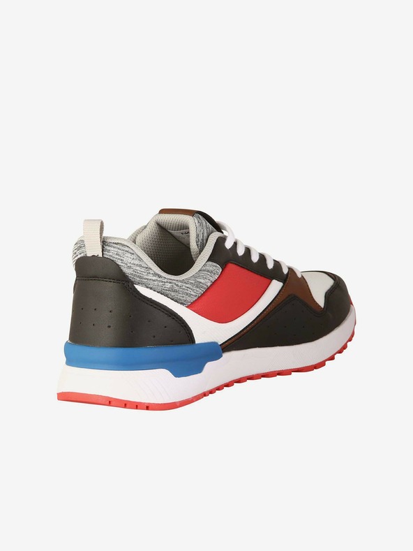 NAX Sneakers da uomo bianche e rosse NAX NOFAD