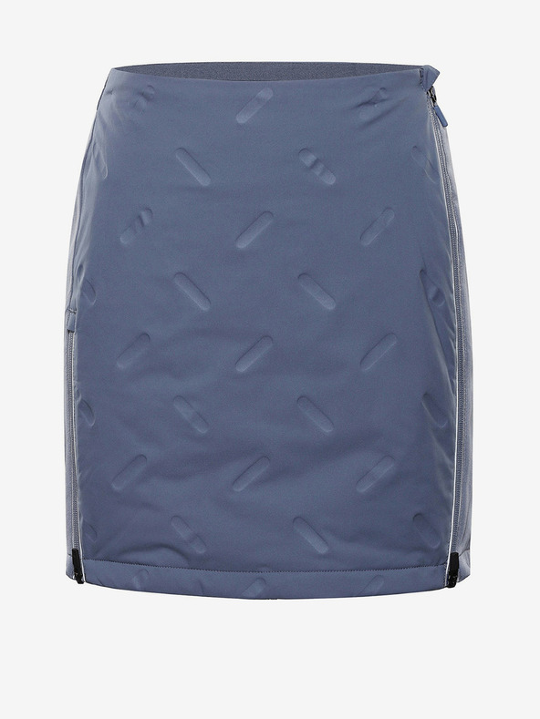 ALPINE PRO Gonna da donna con finitura dwr ALPINE PRO BABELA grigio