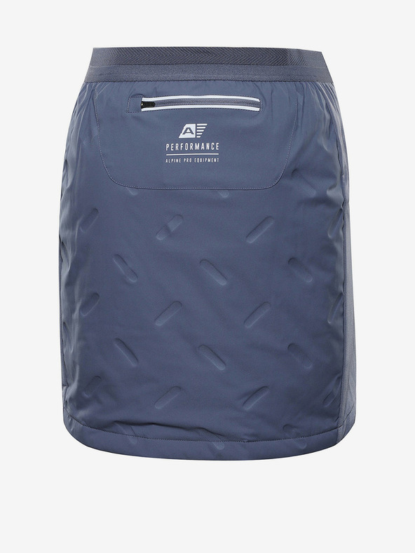 ALPINE PRO Gonna da donna con finitura dwr ALPINE PRO BABELA grigio