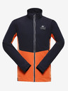 ALPINE PRO Giacca softshell da uomo blu e arancione ALPINE PRO TYCH