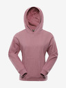 NAX Felpa con cappuccio basic rosa antico da donna NAX Geoca