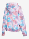 NAX Felpa con cappuccio fantasia blu e viola da donna NAX Werfa
