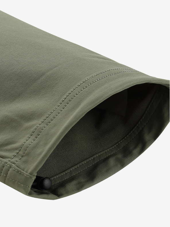 ALPINE PRO Pantaloni softshell da uomo color kaki ALPINE PRO Span