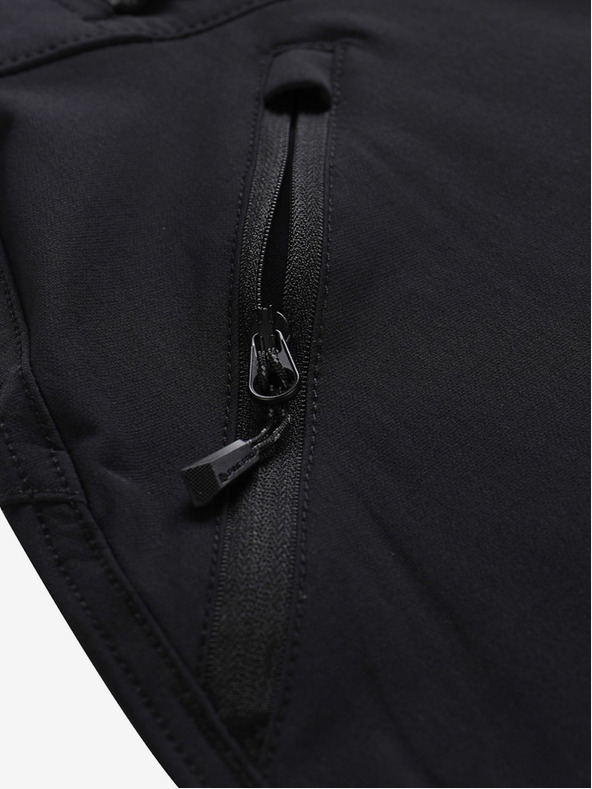 ALPINE PRO Pantaloni softshell neri da donna ALPINE PRO Span