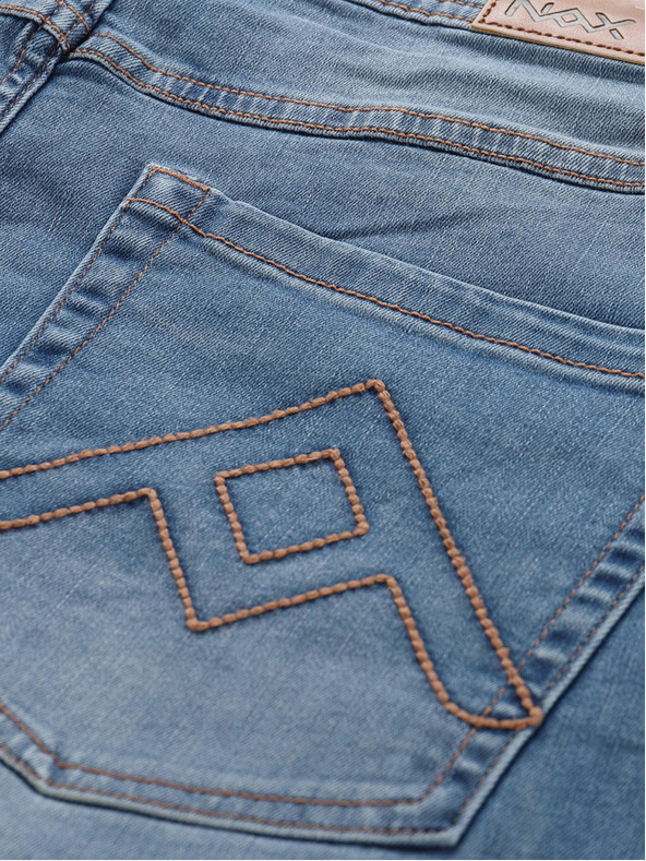 NAX Pantaloncini di jeans blu da uomo NAX FEDAB