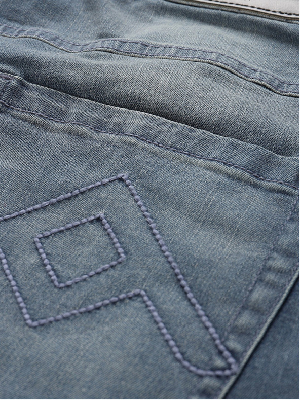 NAX Pantaloncini di jeans blu da uomo NAX FEDAB