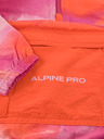 ALPINE PRO Giacca idrorepellente rosa per bambini ALPINE PRO GOZERO