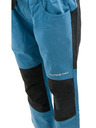 ALPINE PRO Pantaloni sportivi da bambino neri e blu ALPINE PRO Derako