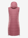 ALPINE PRO Gilet in pile rosa da donna con membrana ALPINE PRO HARDA