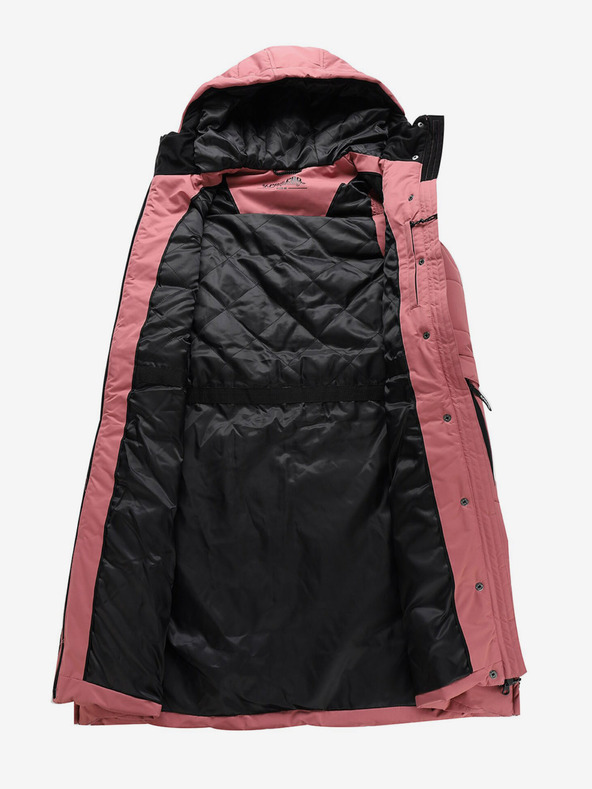 ALPINE PRO Gilet in pile rosa da donna con membrana ALPINE PRO HARDA