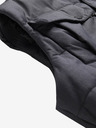 ALPINE PRO Parka invernale grigio scuro da uomo con membrana ALPINE PRO HARD