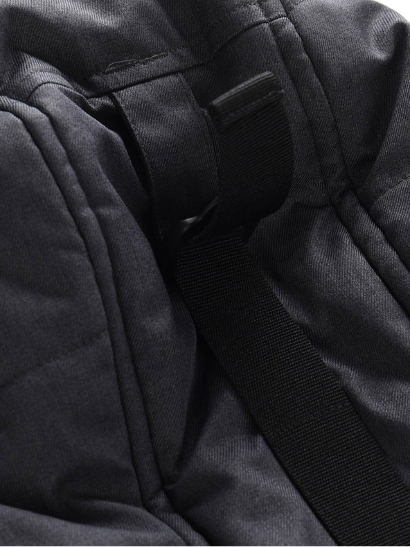 ALPINE PRO Parka invernale grigio scuro da uomo con membrana ALPINE PRO HARD