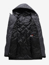 ALPINE PRO Parka invernale grigio scuro da uomo con membrana ALPINE PRO HARD