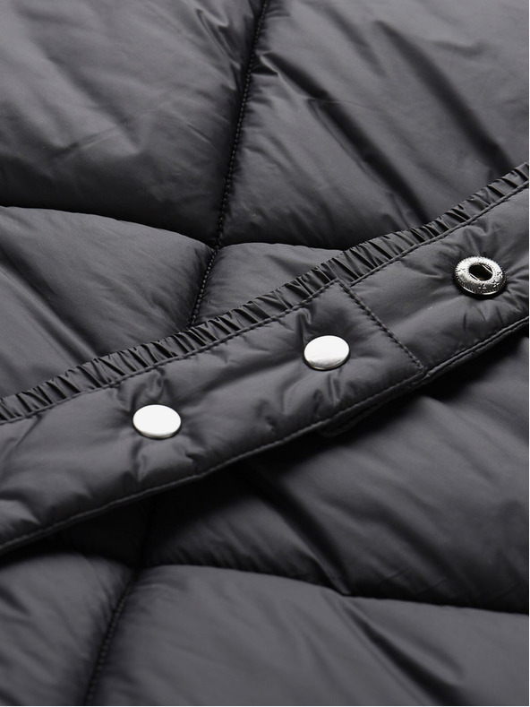 NAX Cappotto invernale trapuntato nero da donna NAX ZARGA