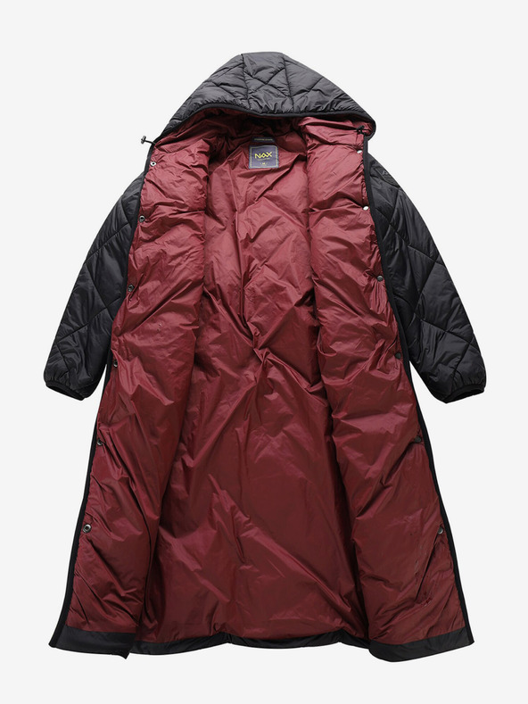 NAX Cappotto invernale trapuntato nero da donna NAX ZARGA