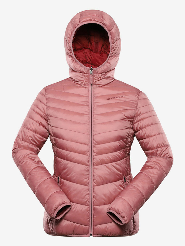 ALPINE PRO Giacca invernale reversibile da donna rosa ALPINE PRO EROMA