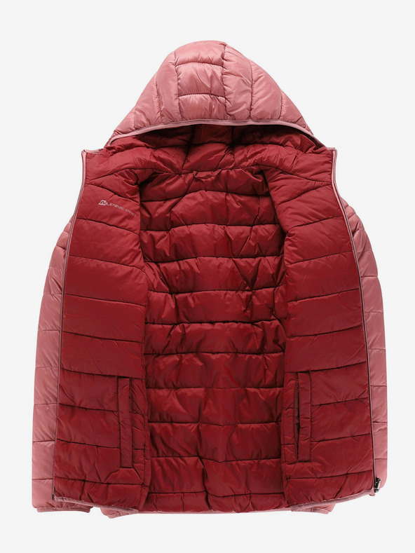 ALPINE PRO Giacca invernale reversibile da donna rosa ALPINE PRO EROMA