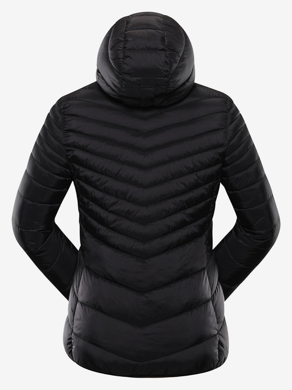 ALPINE PRO Giacca invernale reversibile da donna nera ALPINE PRO EROMA