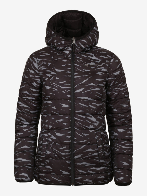 ALPINE PRO Giacca invernale reversibile da donna nera ALPINE PRO EROMA