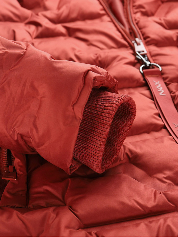 NAX Giacca invernale trapuntata marrone da donna NAX RAFFA