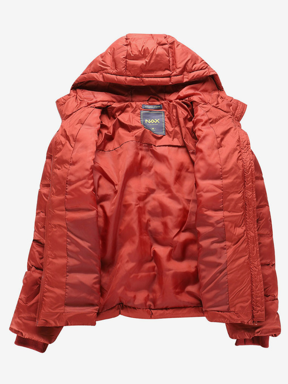 NAX Giacca invernale trapuntata marrone da donna NAX RAFFA