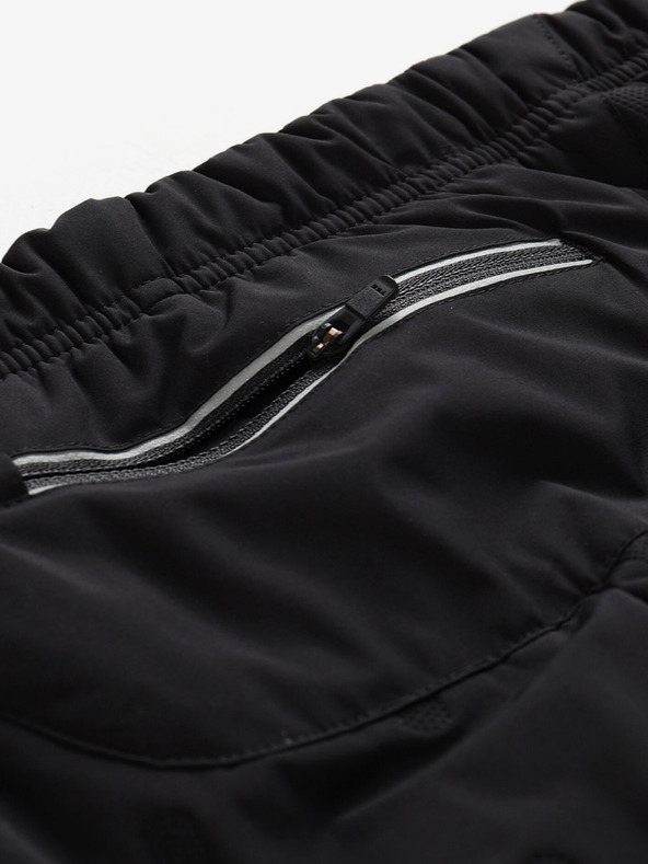 ALPINE PRO Pantaloncini sportivi neri da donna ALPINE PRO WERMA