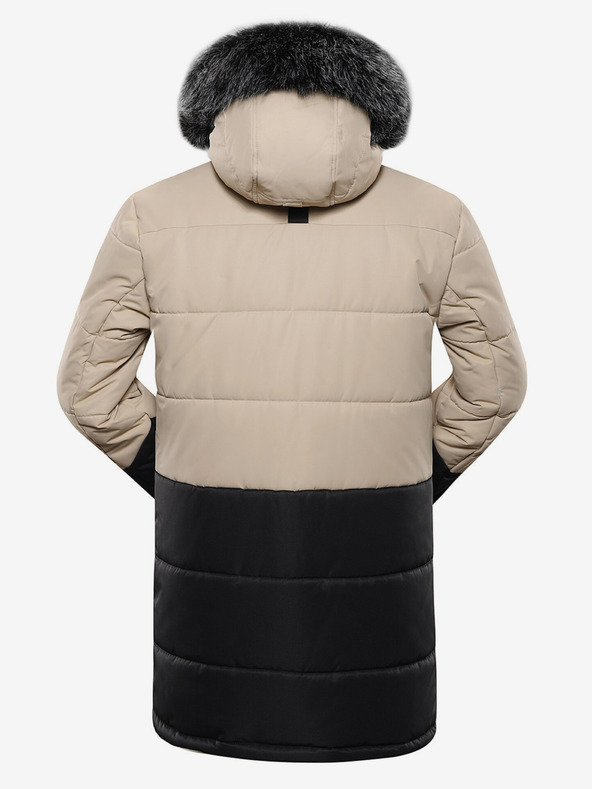 ALPINE PRO Giacca invernale nera e beige da uomo ALPINE PRO EGYP