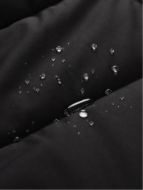 ALPINE PRO Giacca invernale da uomo nera ALPINE PRO LODER