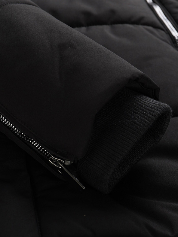 ALPINE PRO Giacca invernale da uomo nera ALPINE PRO LODER