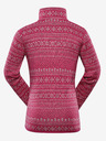 ALPINE PRO Maglione rosa scuro con zip da bambina ALPINE PRO ZEGO
